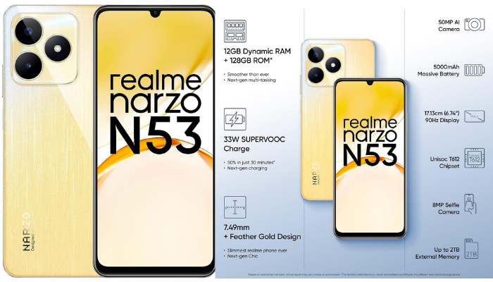 Realme Narzo N53 in 2024