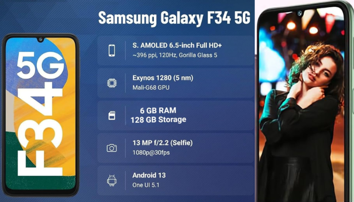 Samsung Galaxy F34 5G 